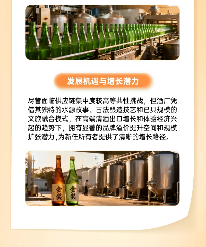 日本福冈·百年金奖清酒厂譲渡