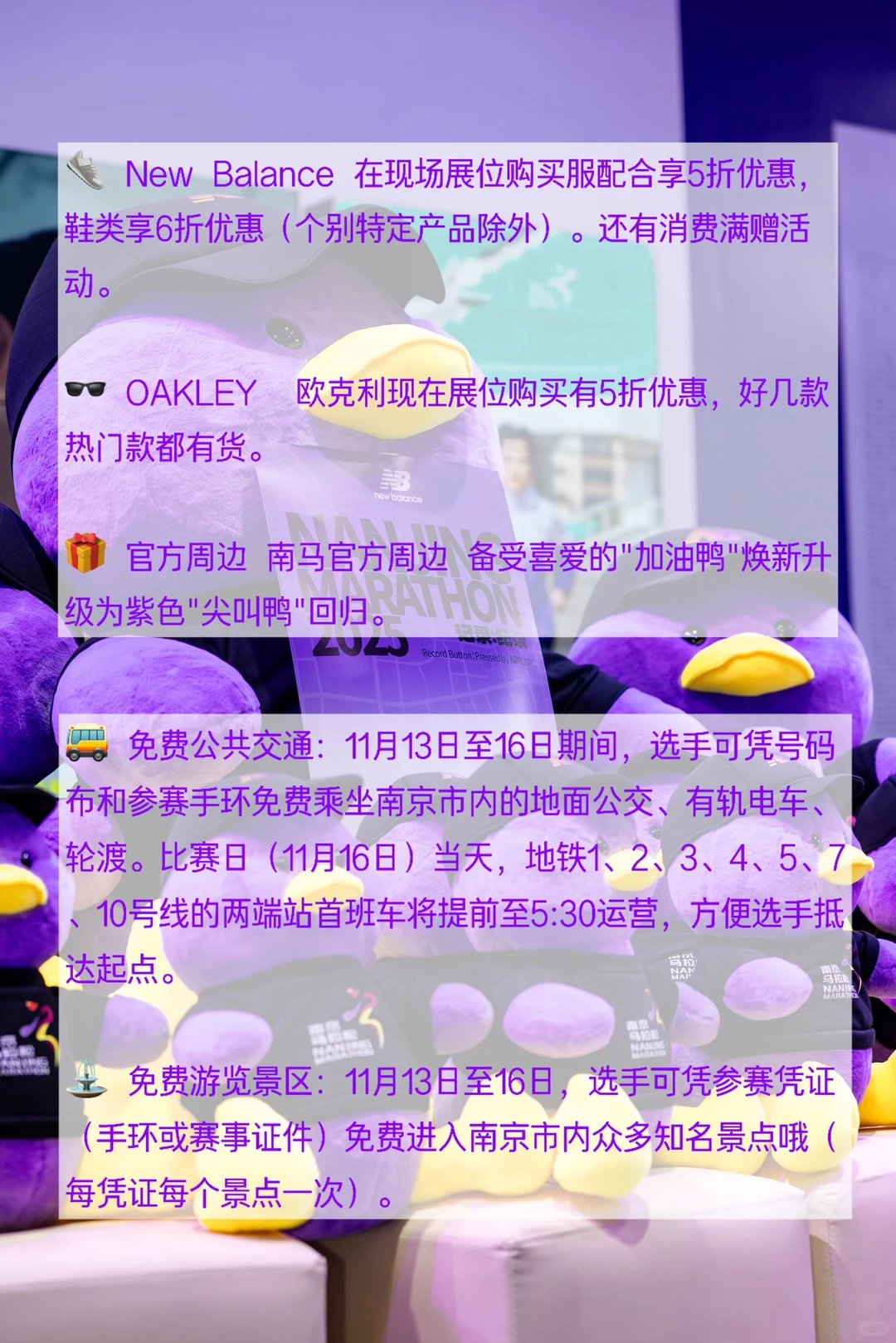 纪录/记录? 南京马拉松&马博会打卡