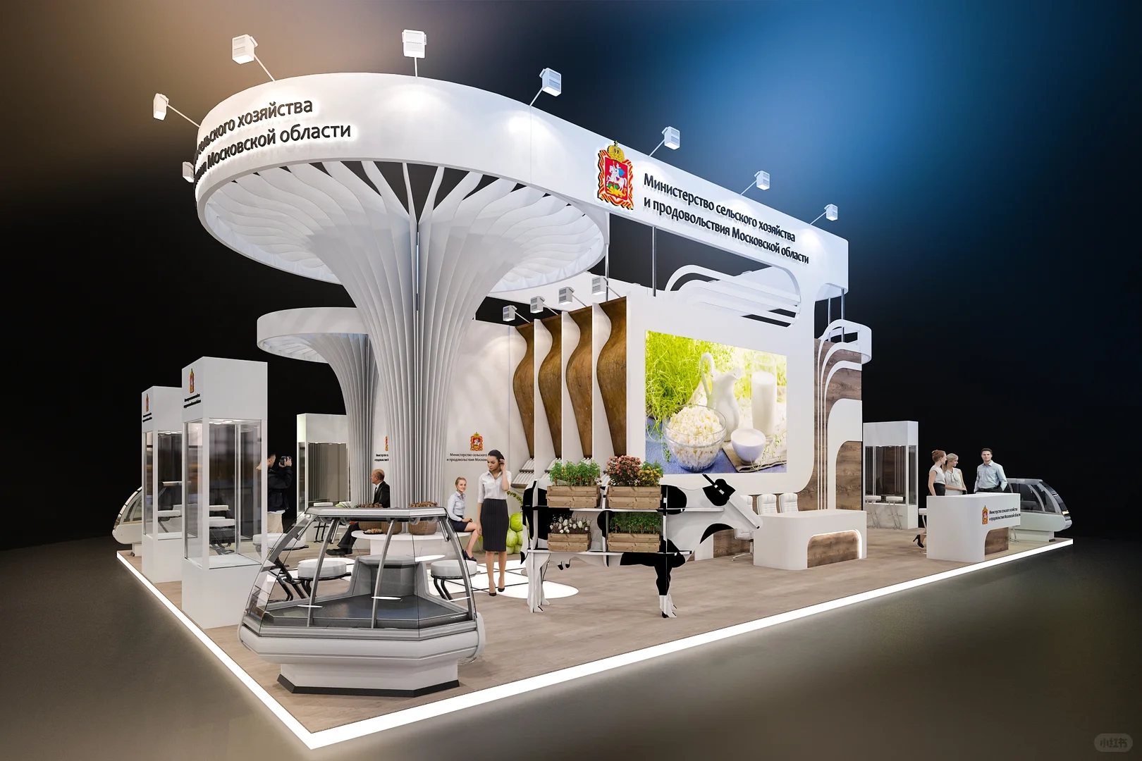 深圳广州珠三角展览会展台设计策划搭建效果