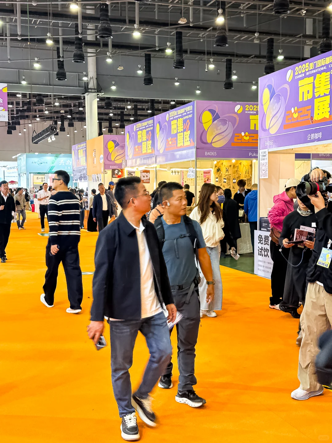 厦门咖啡展第一天！漂亮又好喝！！