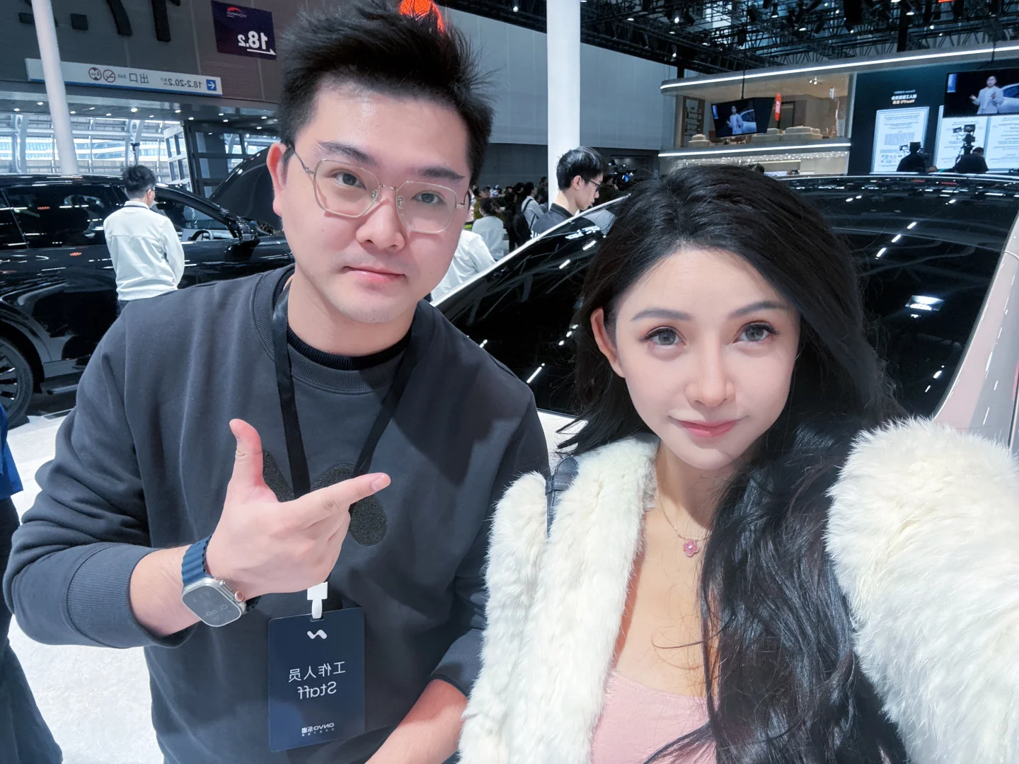 展会太好玩了，古天乐也太帅了！