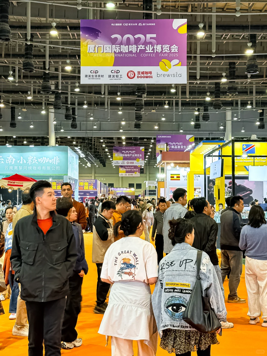 厦门咖啡展第一天！漂亮又好喝！！
