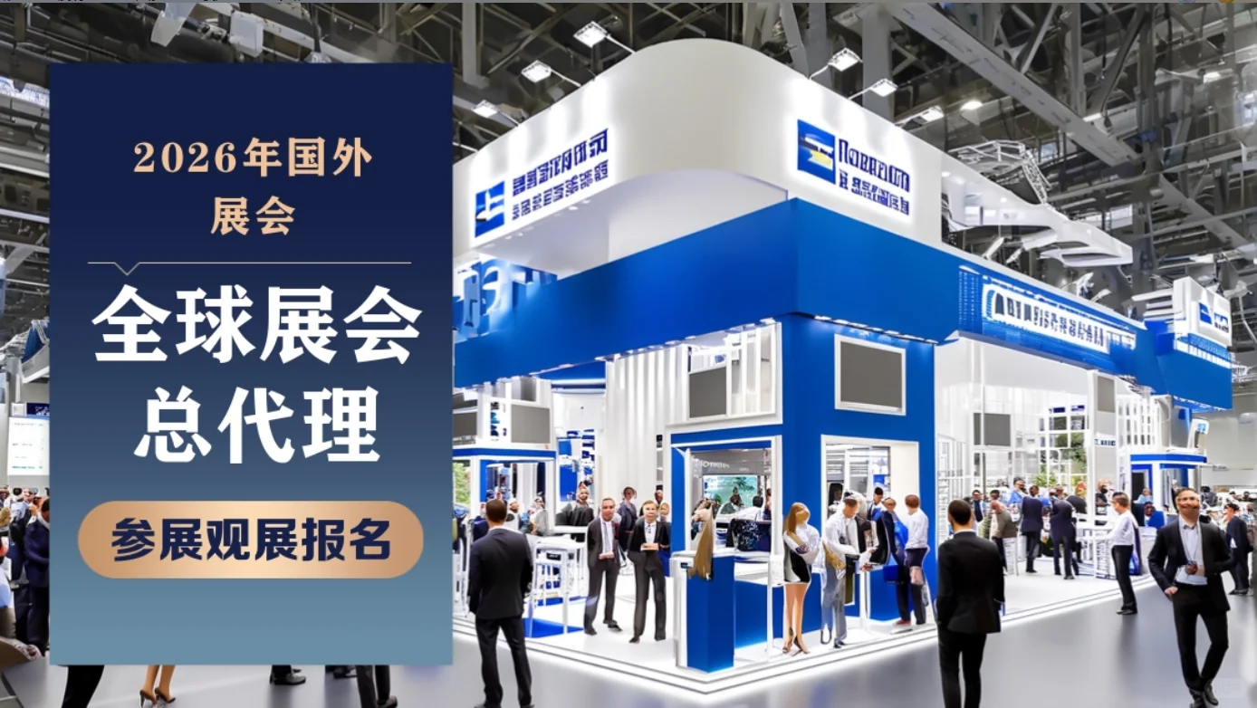 2026年国外展会开始报名啦！