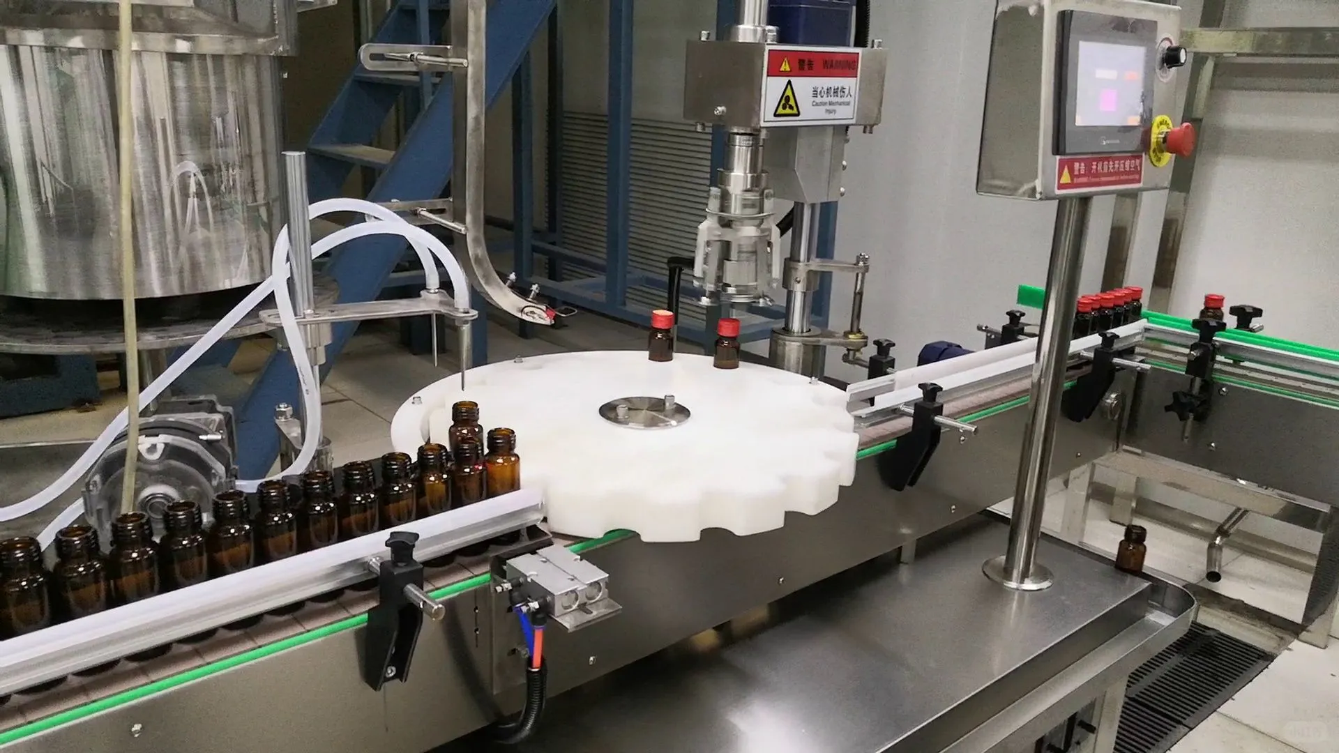 口服液灌装机生产线原理