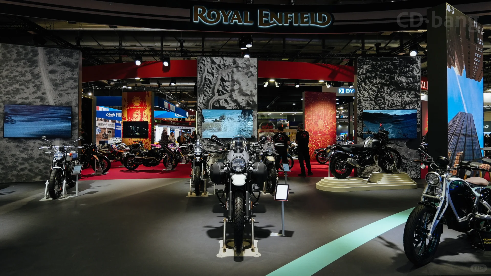 EICMA??米兰国际摩托车展精美展位欣赏?