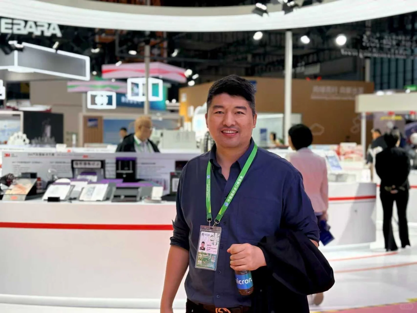 第一次来到中国进口博览会，真的被震撼到了！