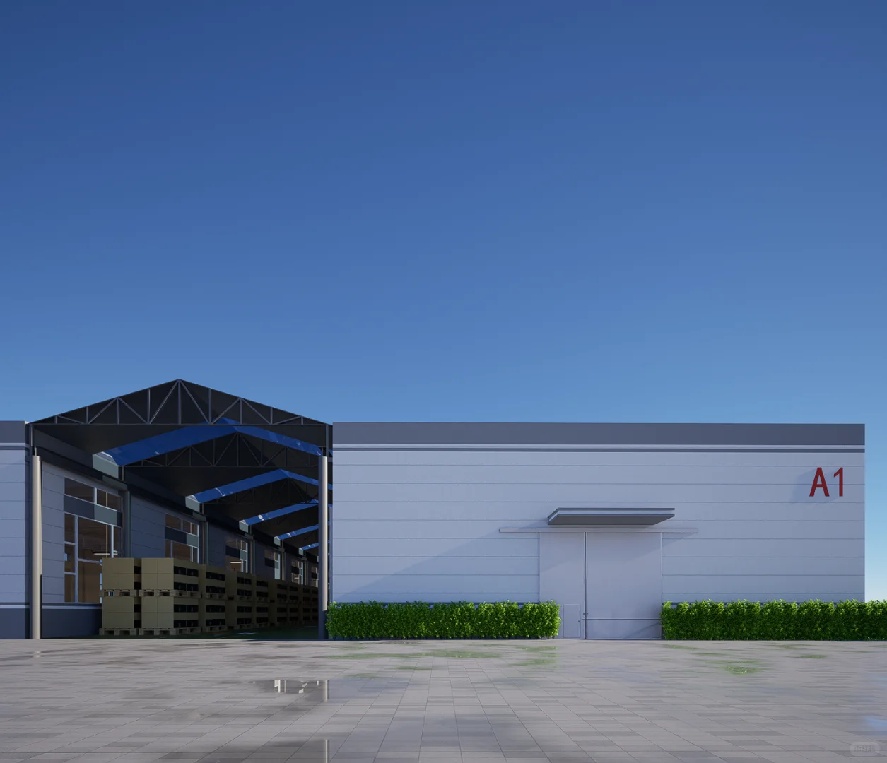 机械加工车间布局图