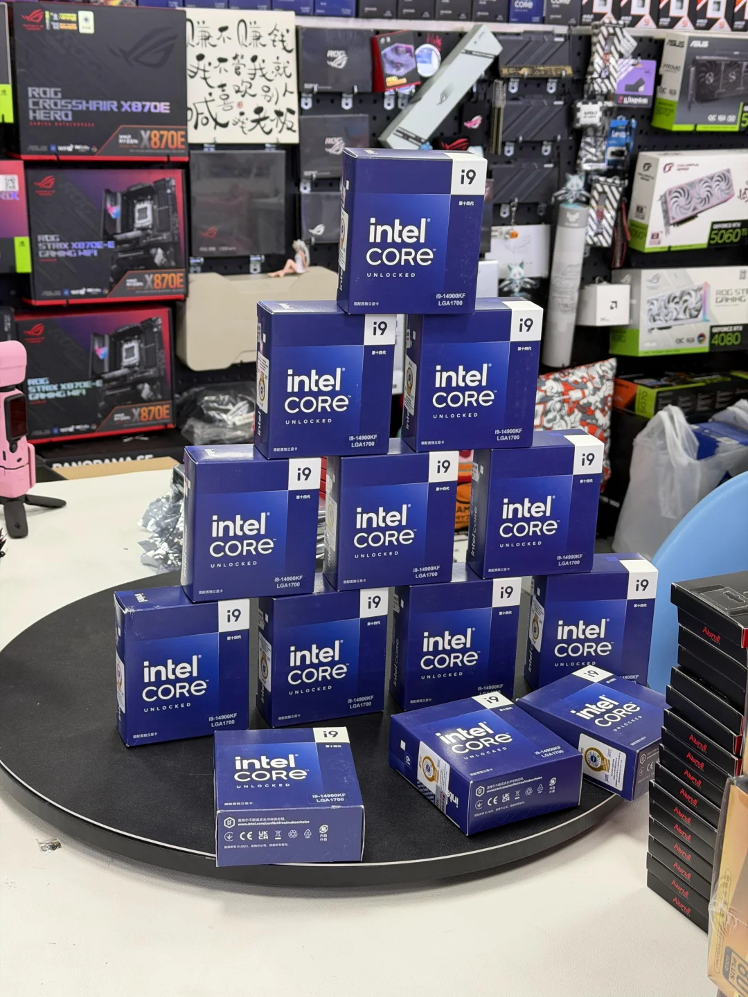 i9 14900KF+5070ti 公司采购交单13台整机