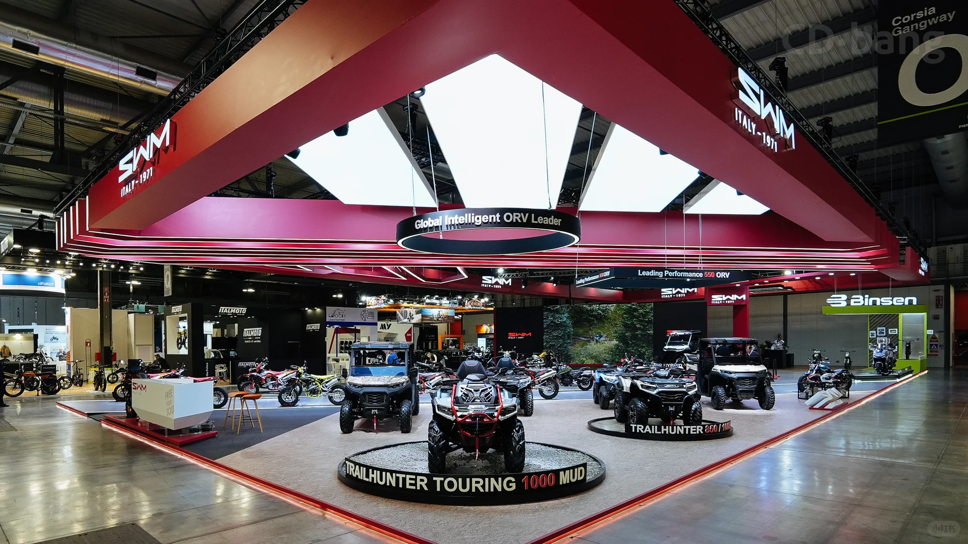 EICMA??米兰国际摩托车展精美展位欣赏?