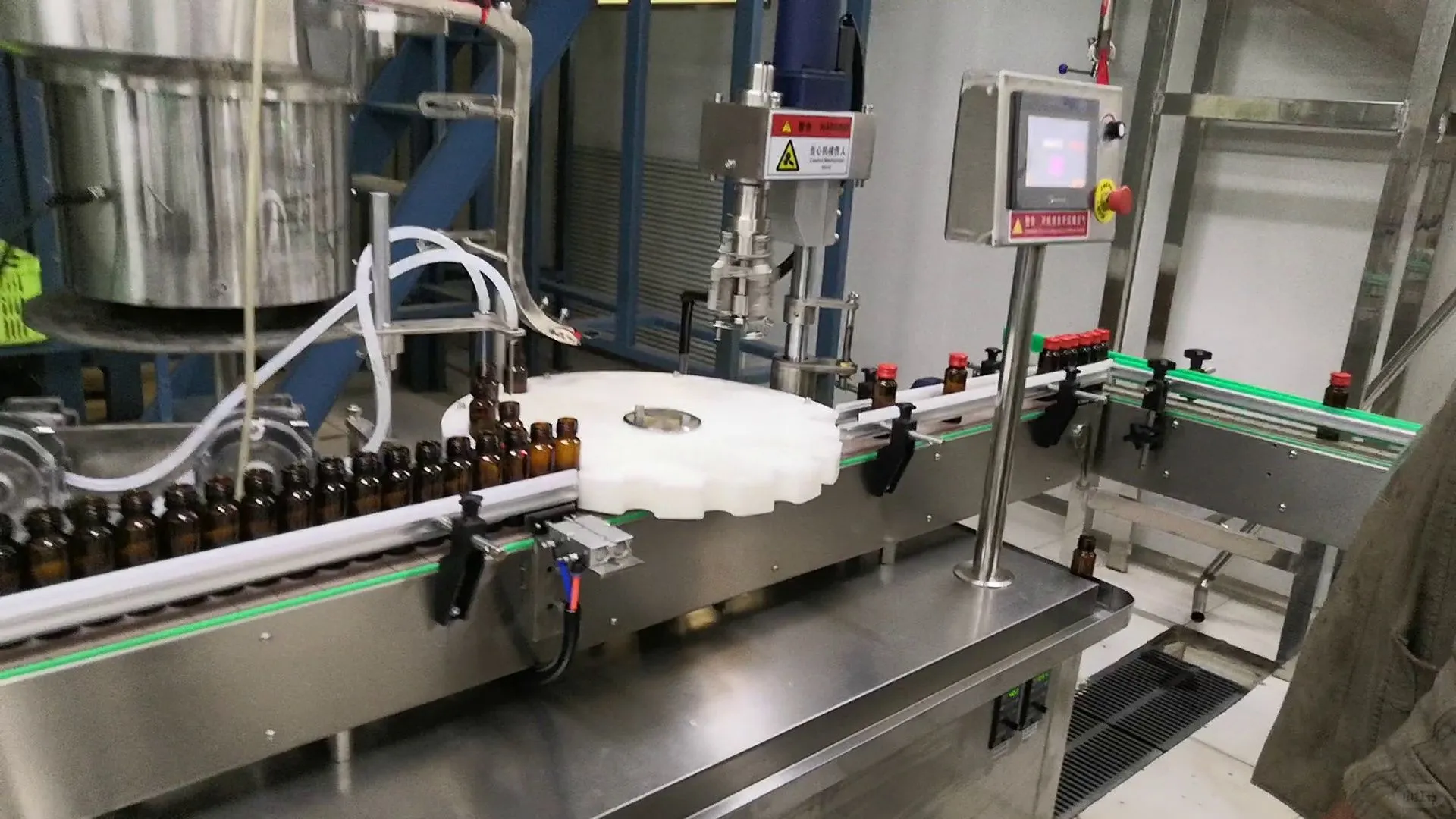 口服液灌装机生产线原理