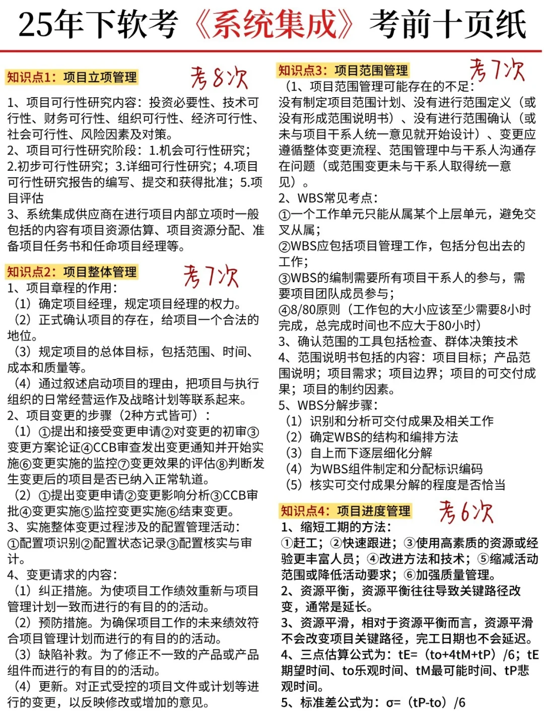 巨累，但可以20天过中级软考（保及格版）