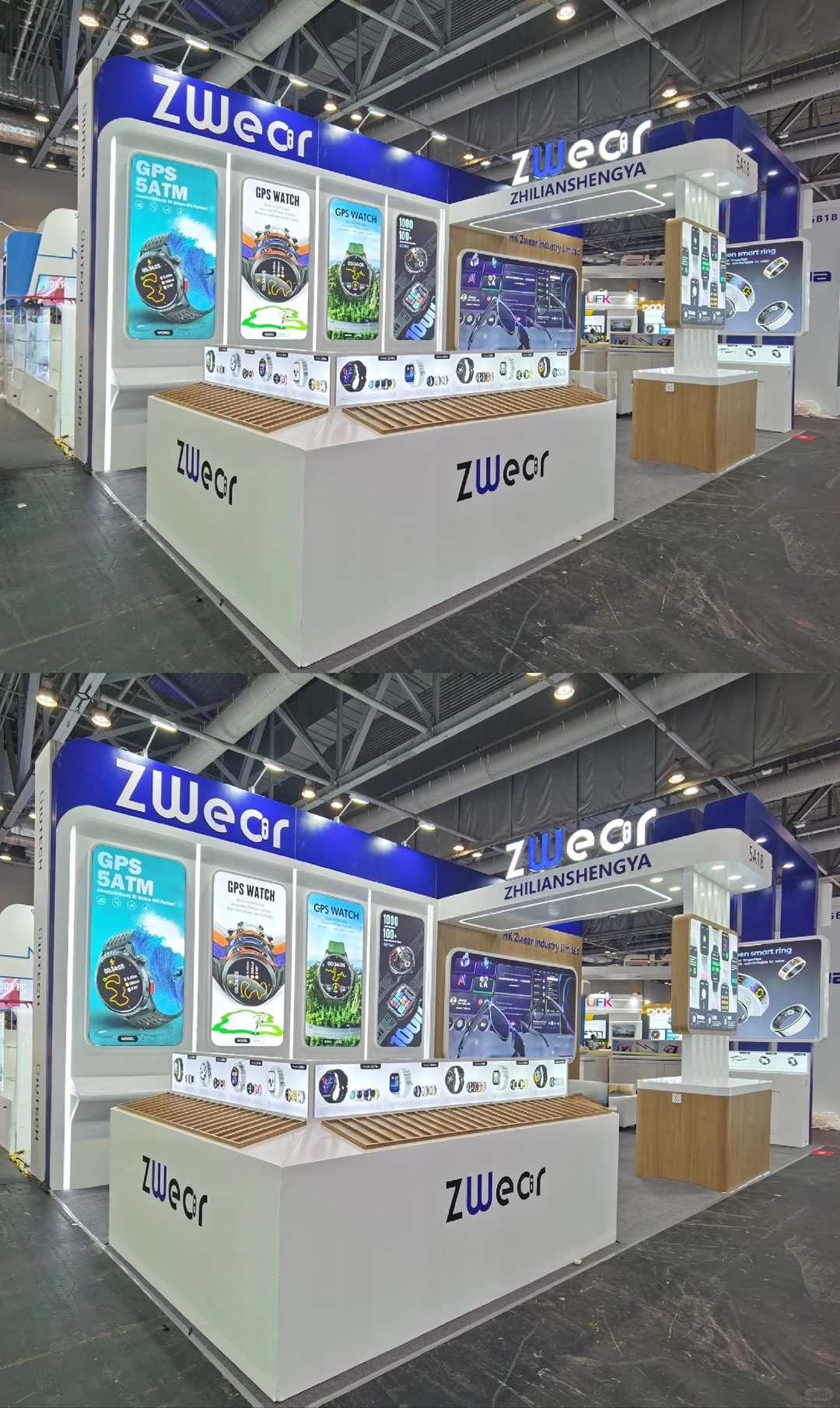 ??香港展会|精彩的Zwear最新展台搭建