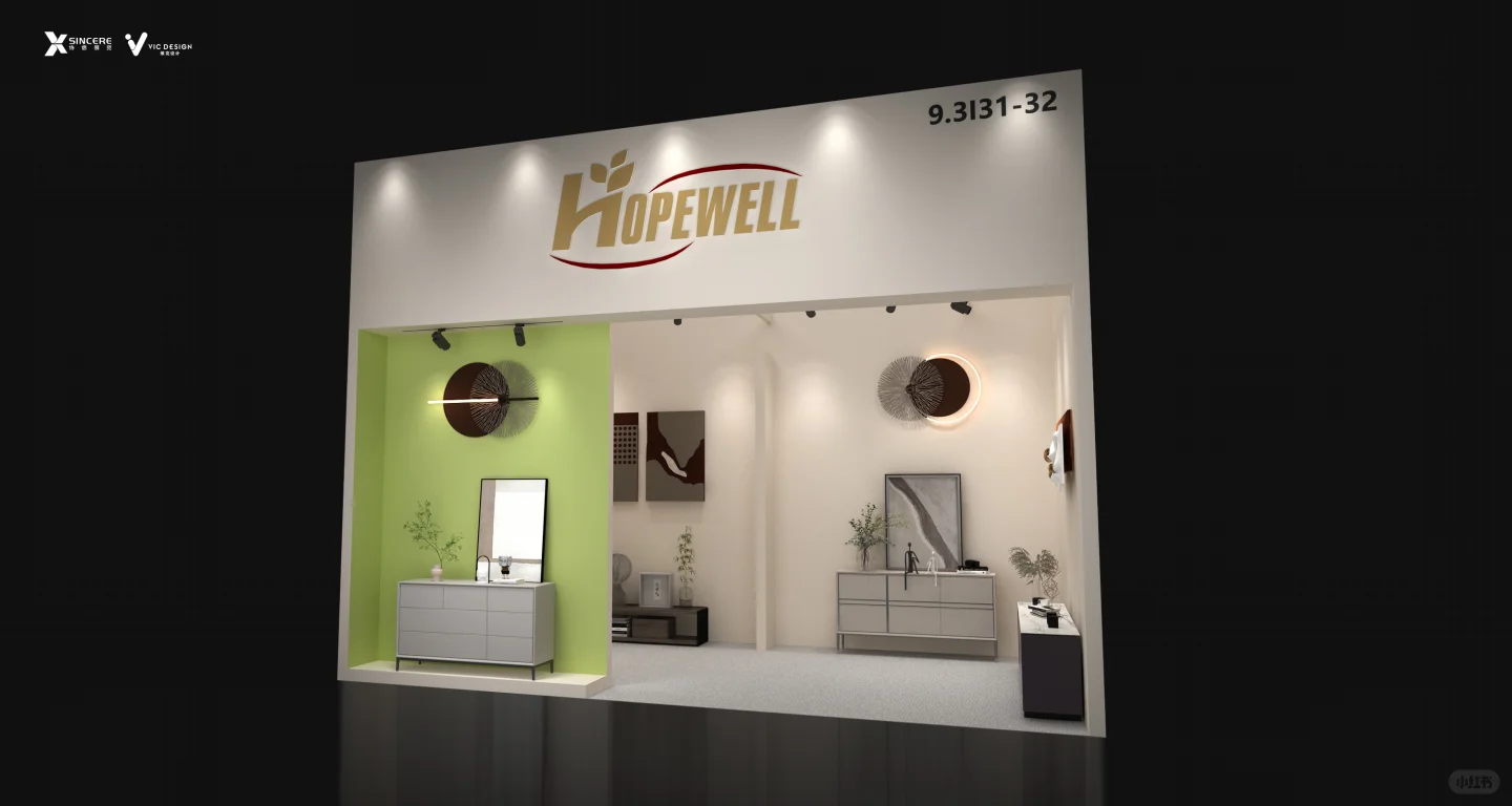 2025广交会展台设计—18平特装展位