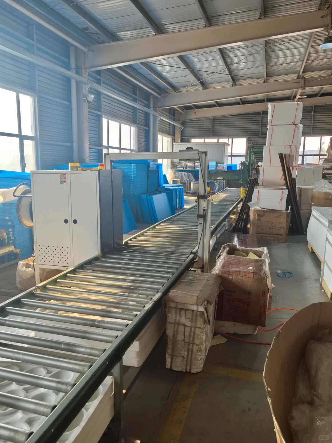 全自动打包机自动化打包码垛生产线