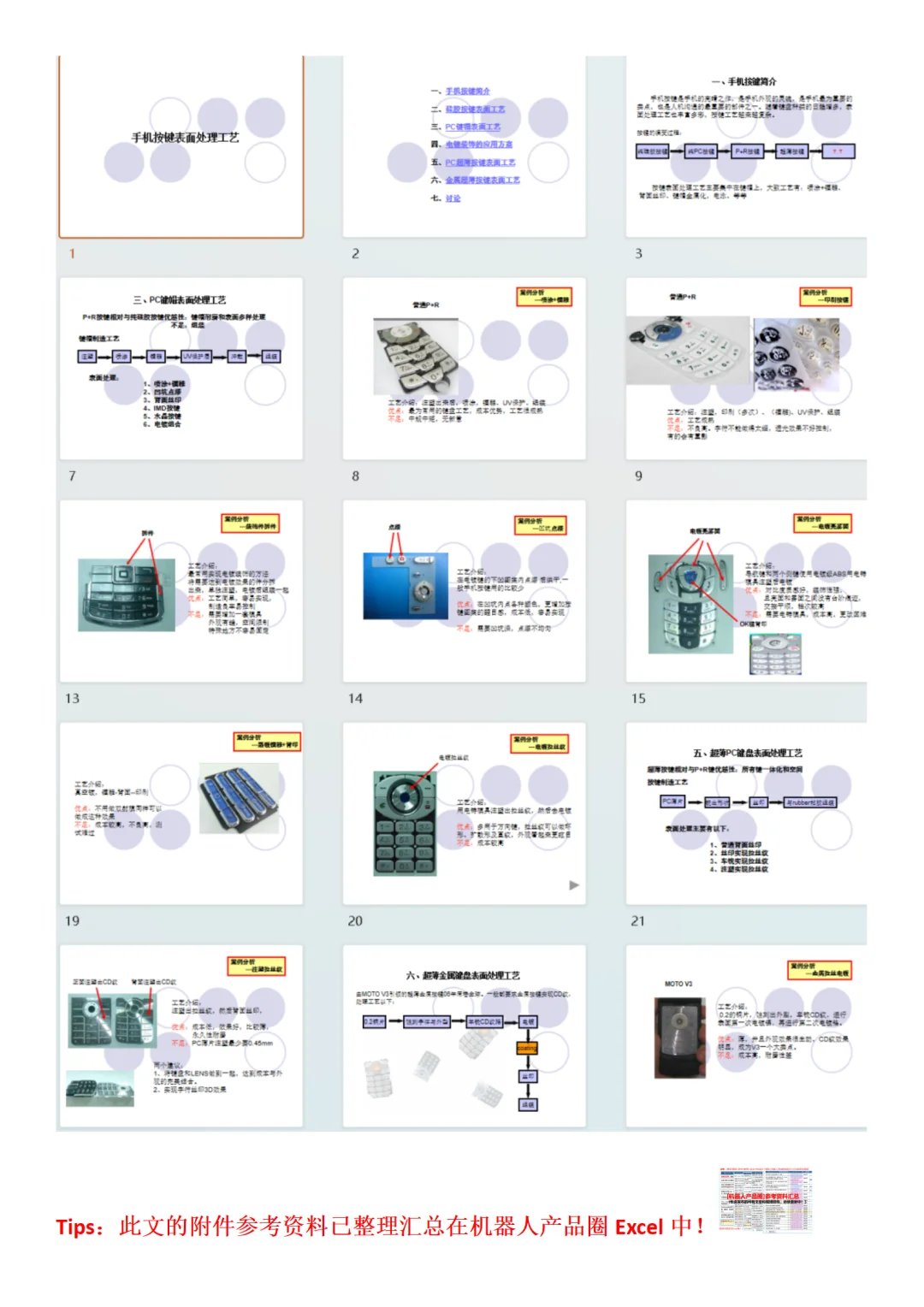手机生产工艺知识汇总