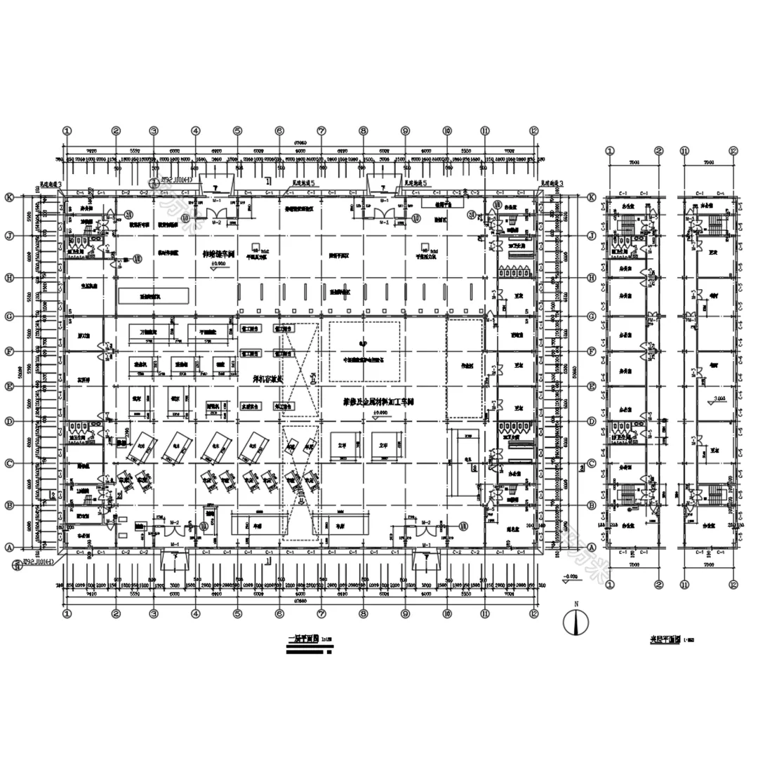 CAD|厂房车间CAD图库
