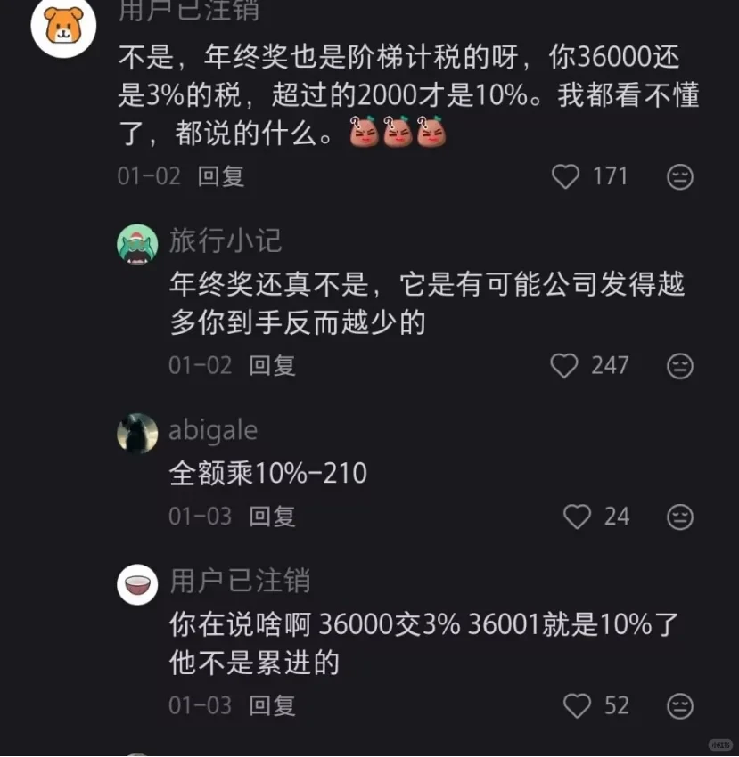 疑似发现财务大佬在评论泄漏的合理避税邪修
