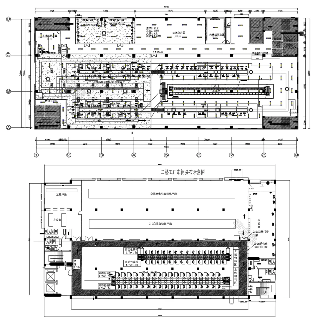 CAD|厂房车间CAD图库