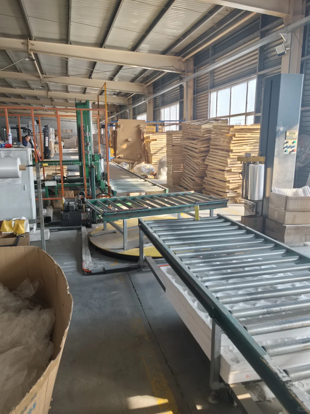 全自动打包机自动化打包码垛生产线