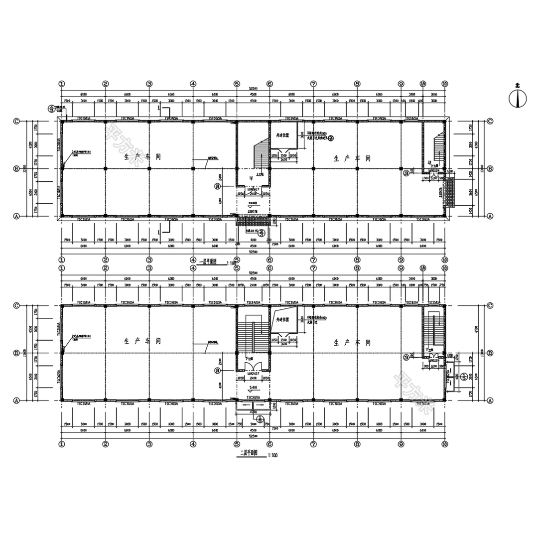 CAD|厂房车间CAD图库