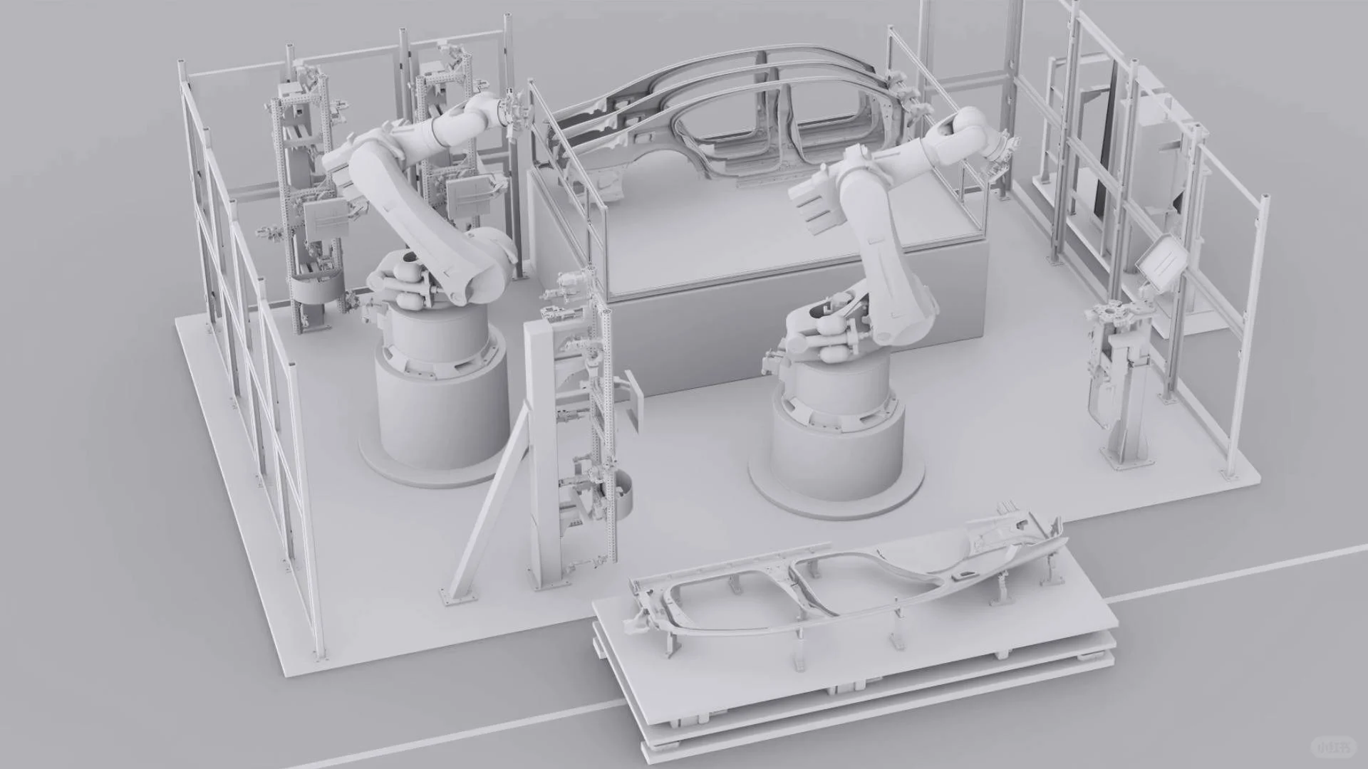 生产线动画制作