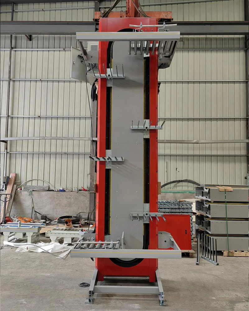 叉臂式循环提升机：驱动垂直效率的隐形引擎