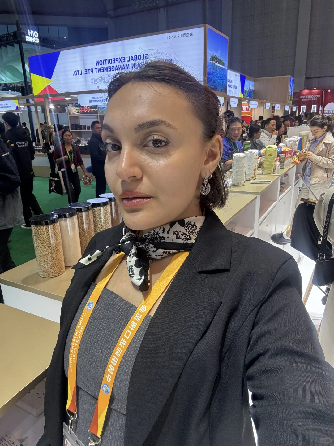 CIIE｜俄语翻译 ｜我的进博会工作日常➡️