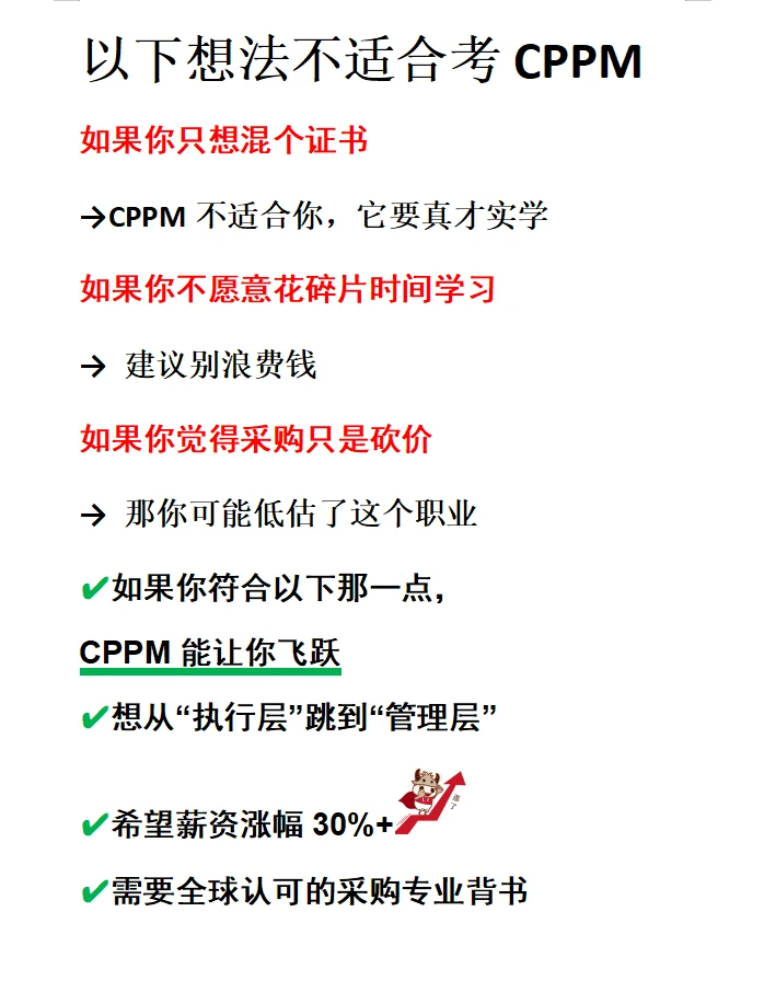 CPPM证书报名失败