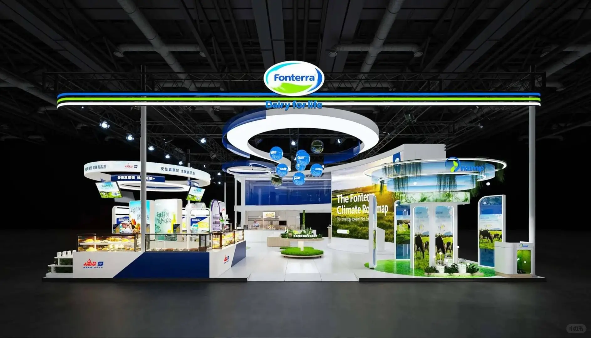 上海展会搭建‖百事可乐展台亮点分析