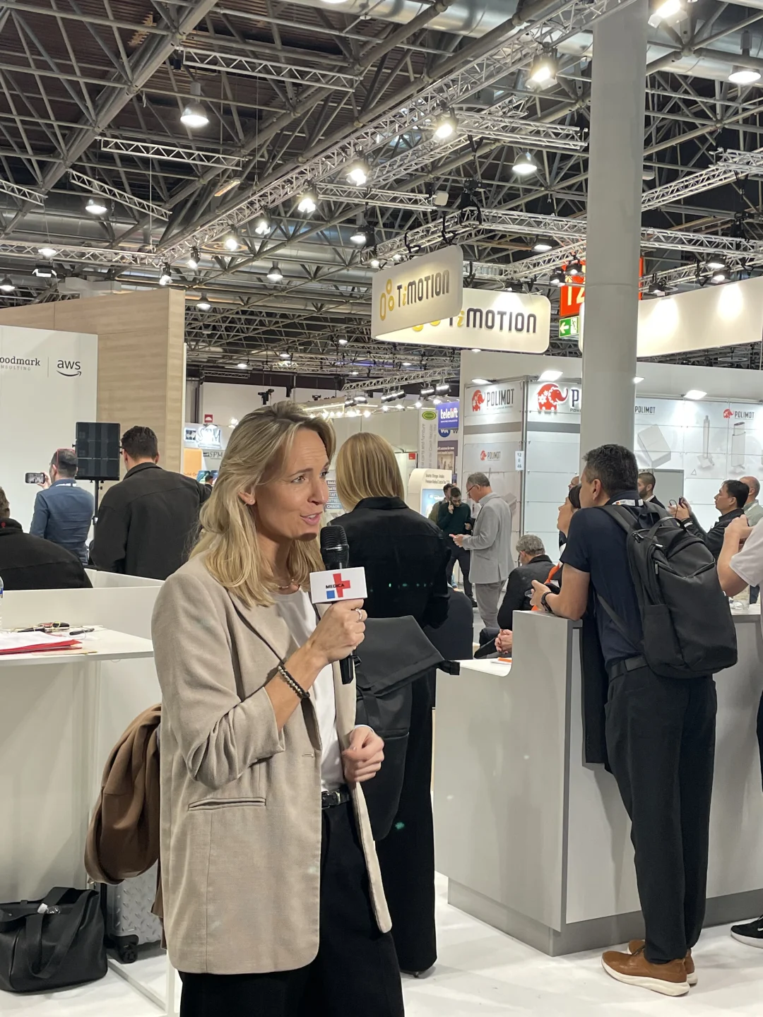 ??杜塞Medica展会第一天