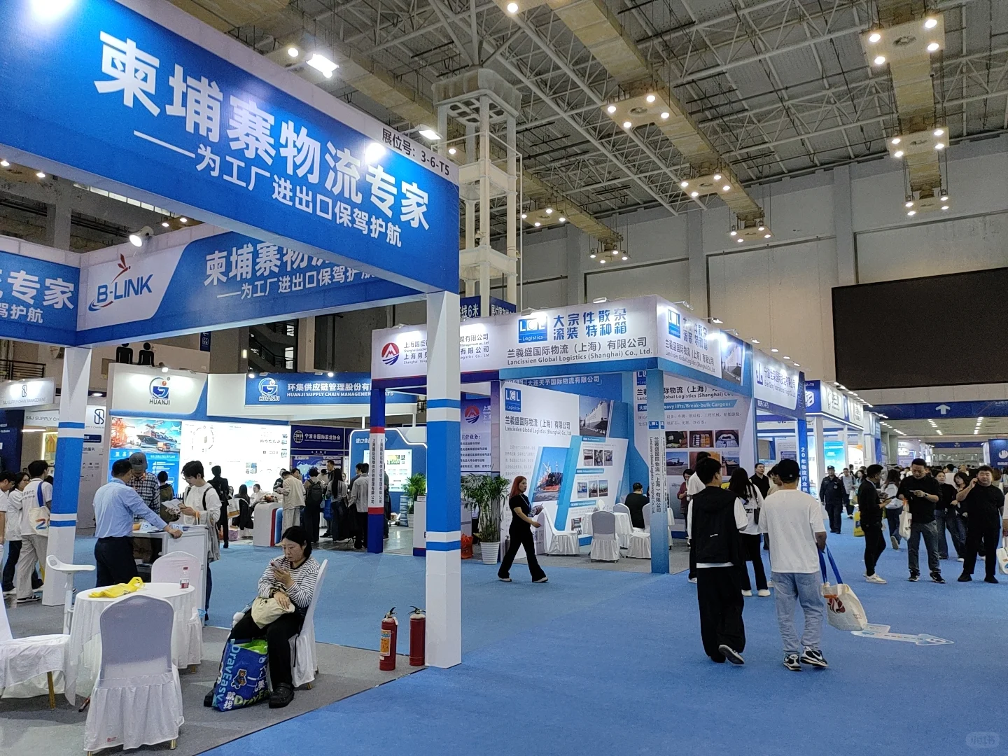 物流新人第一次参加展会，太有趣了