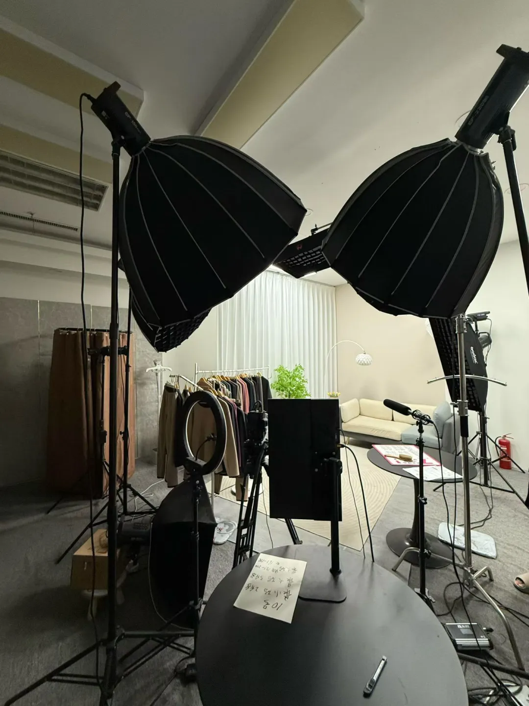 服装直播间搭建调试❤️直播设备全套租赁