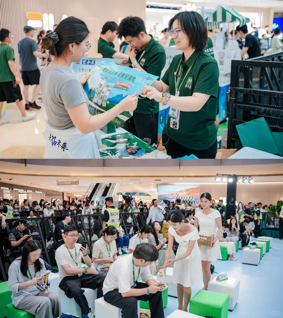 get蔡文静同款新品！金典4.0发布会现场直击