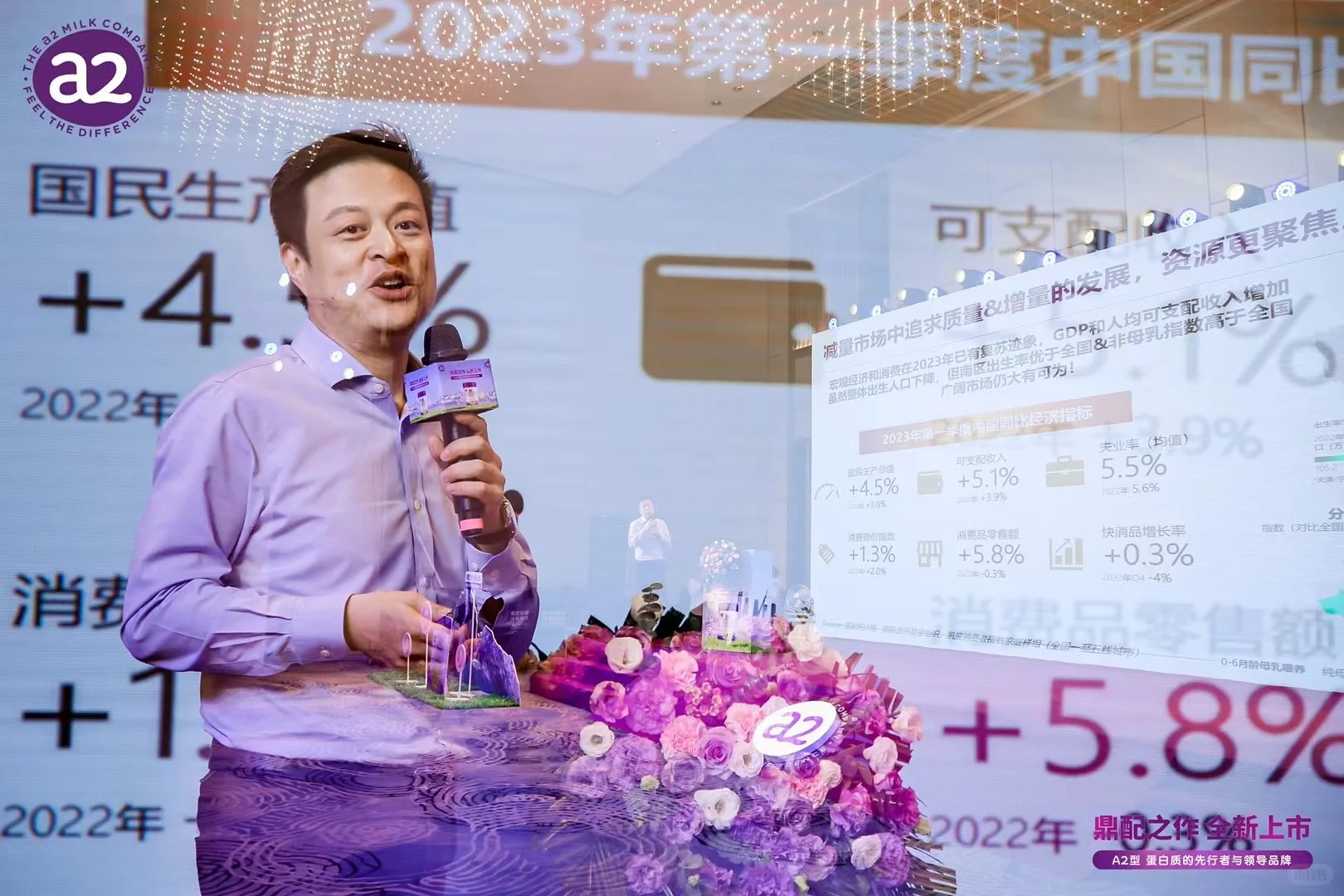 高端奶粉品牌上市发布会