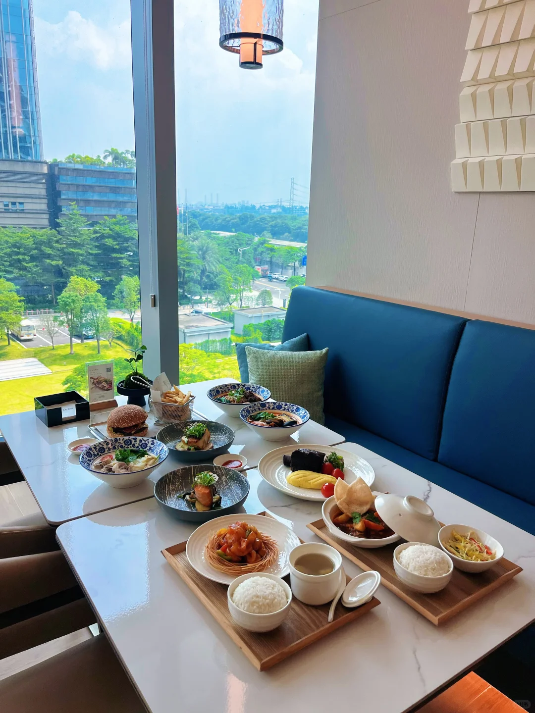 新开的！广交会万怡酒店半自助+无敌江景