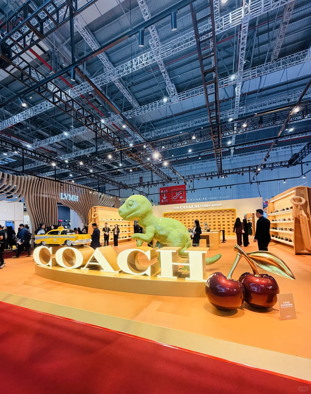 第八次进博会-见到了唐嫣！买了钻石！