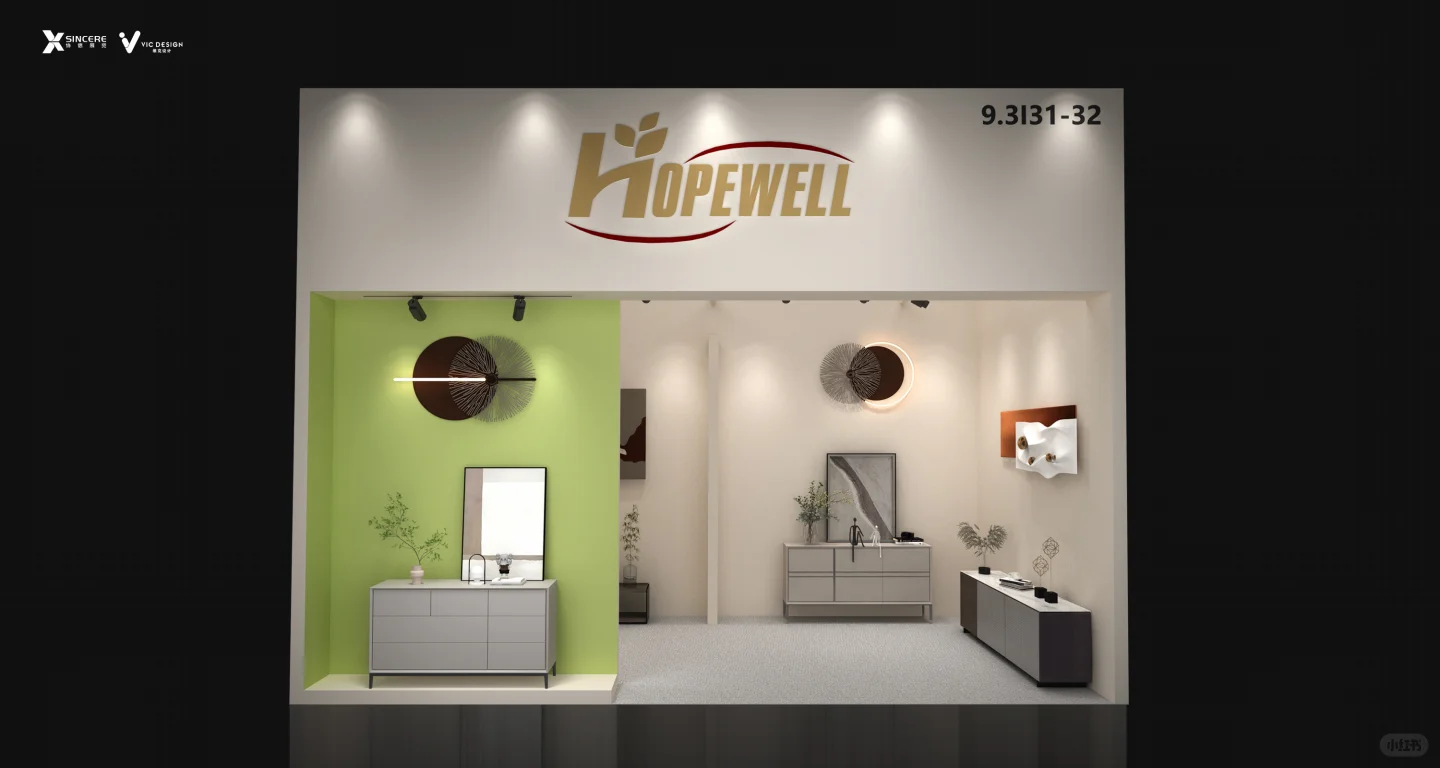 2025广交会展台设计—18平特装展位