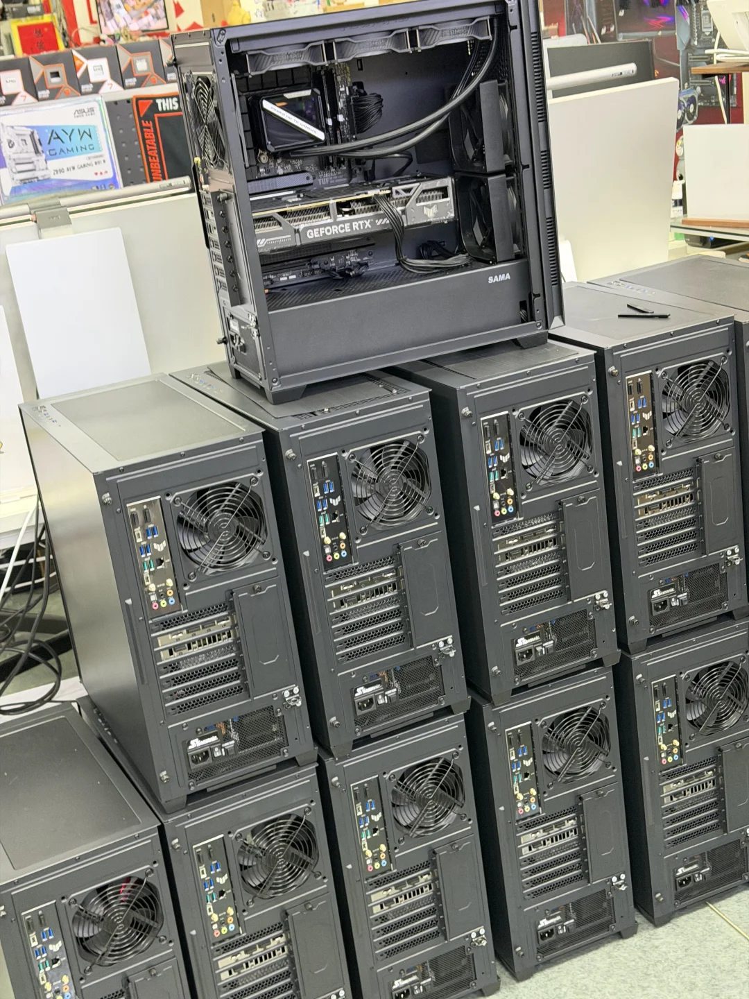 i9 14900KF+5070ti 公司采购交单13台整机