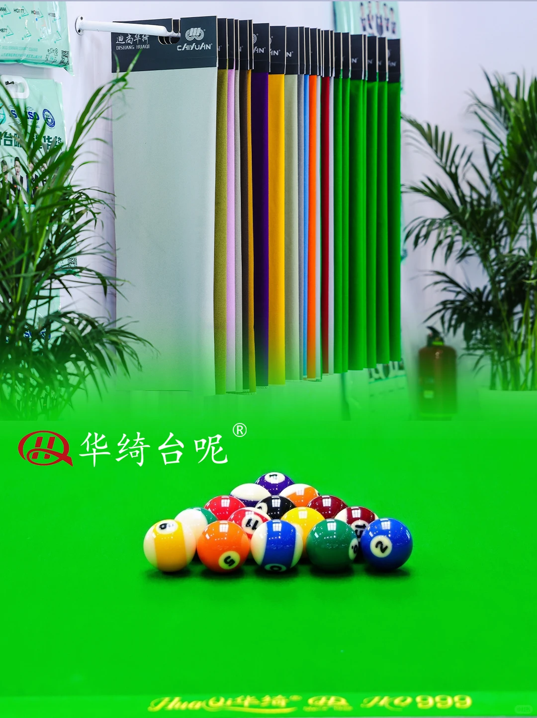 台球行业联盟博览会：华绮台呢闪耀登场