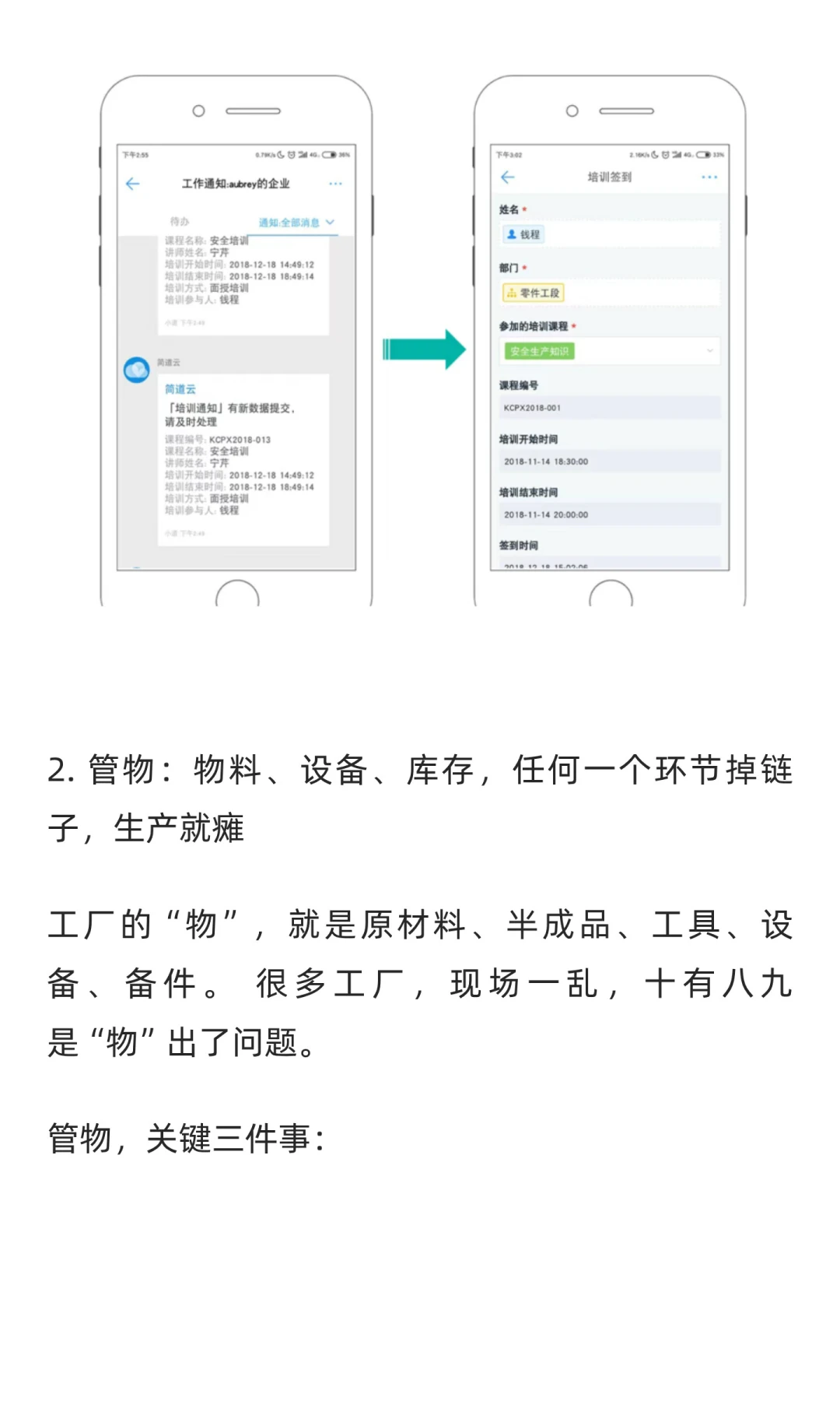 生产管理，其实就是四个管，八个理
