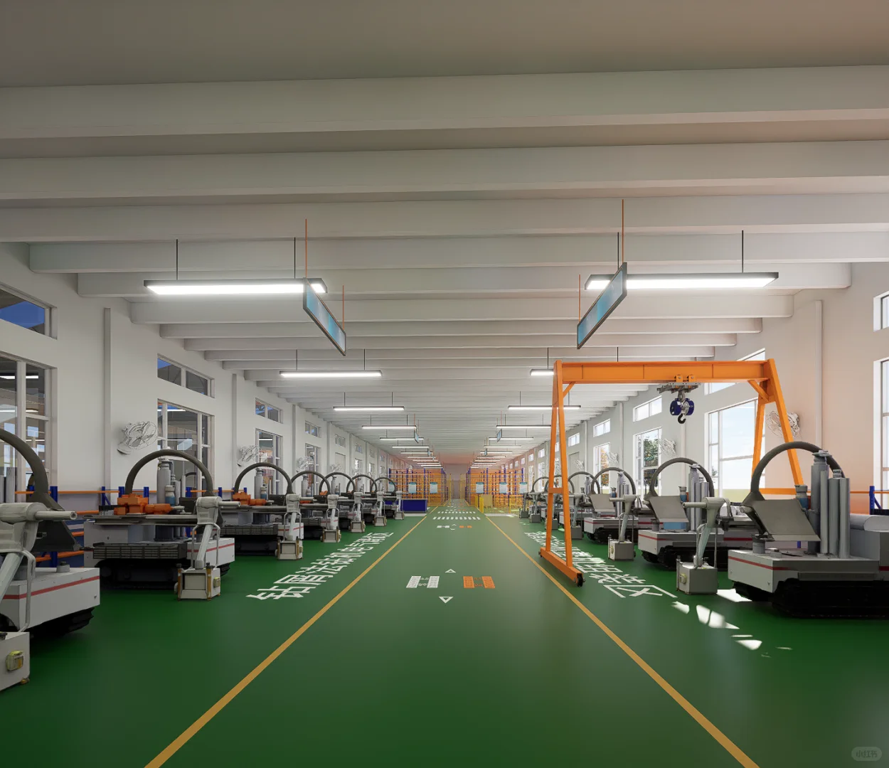 机械加工车间布局图