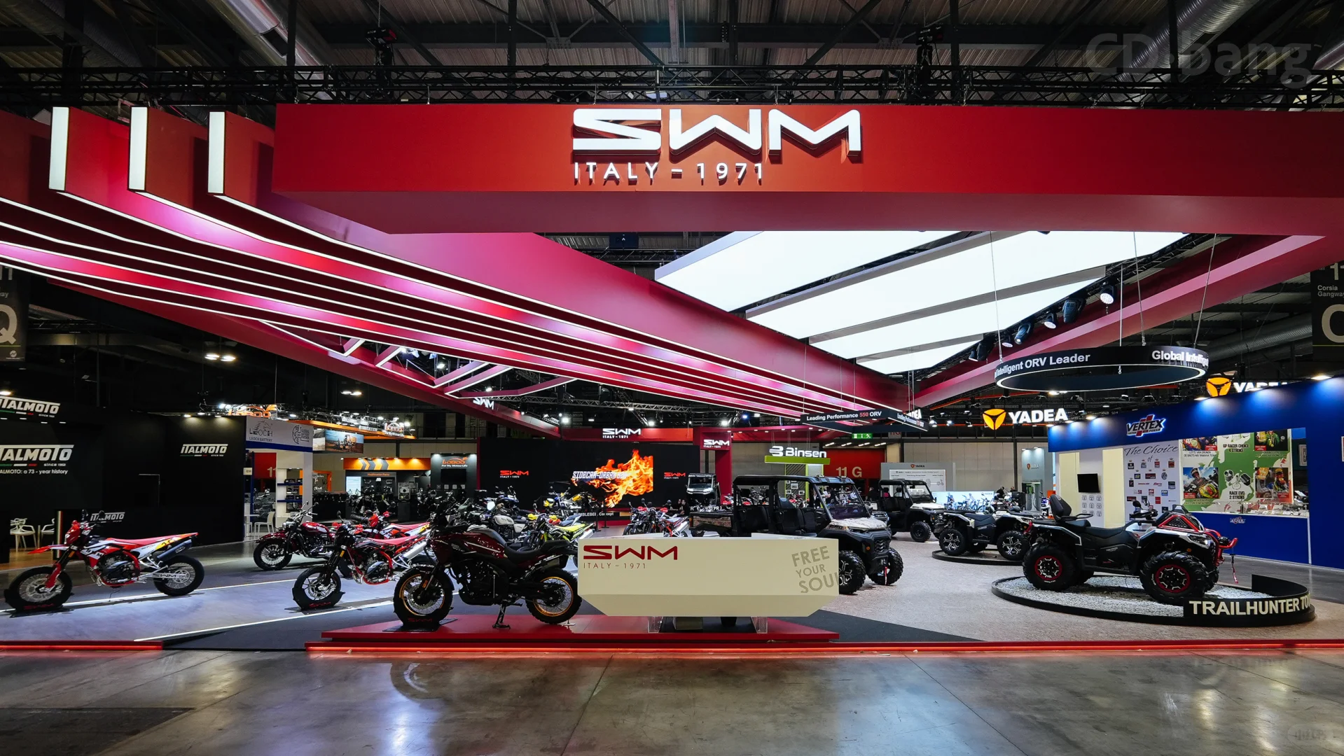 EICMA??米兰国际摩托车展精美展位欣赏?