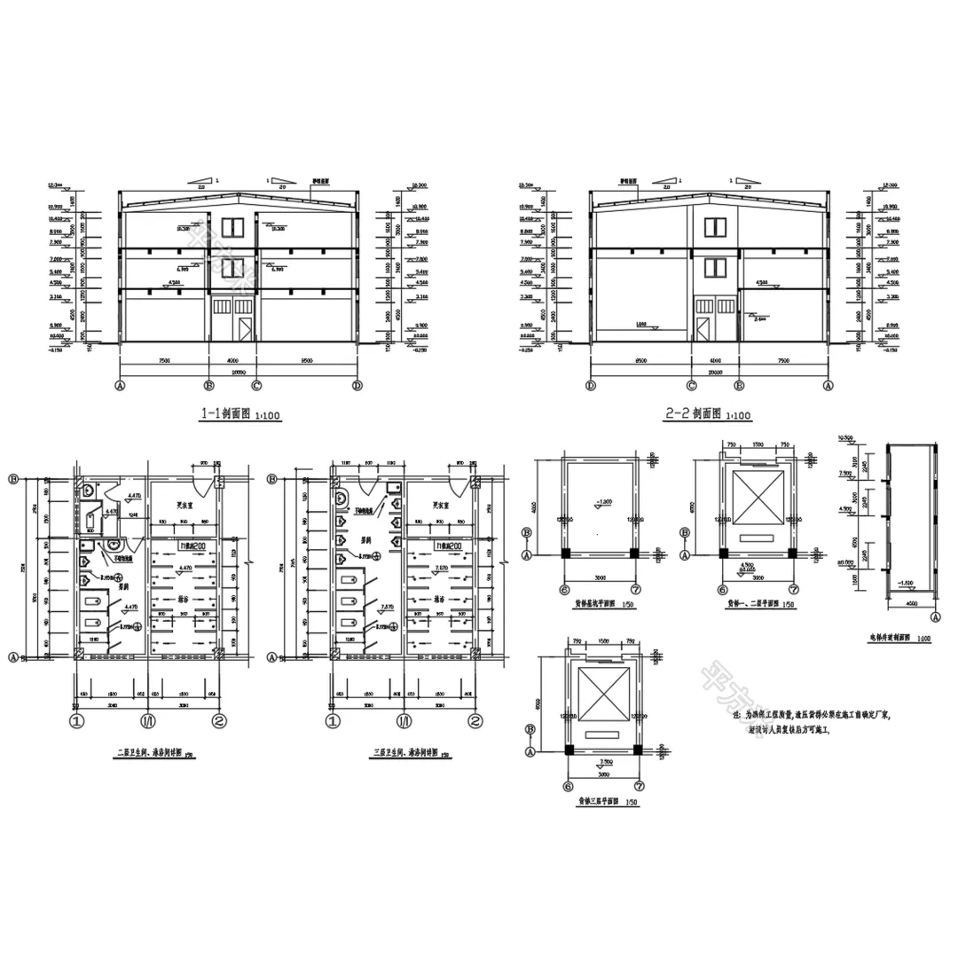 CAD|厂房车间CAD图库