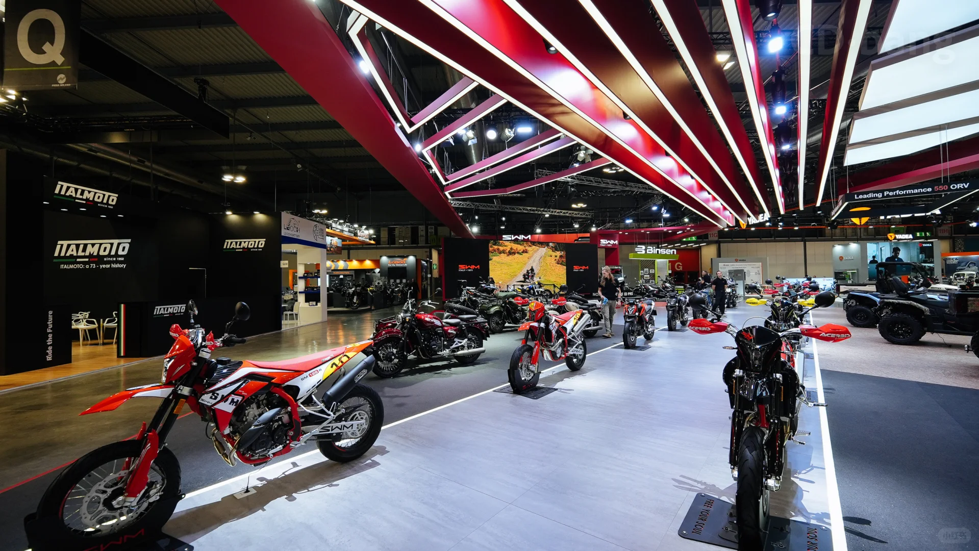 EICMA??米兰国际摩托车展精美展位欣赏?