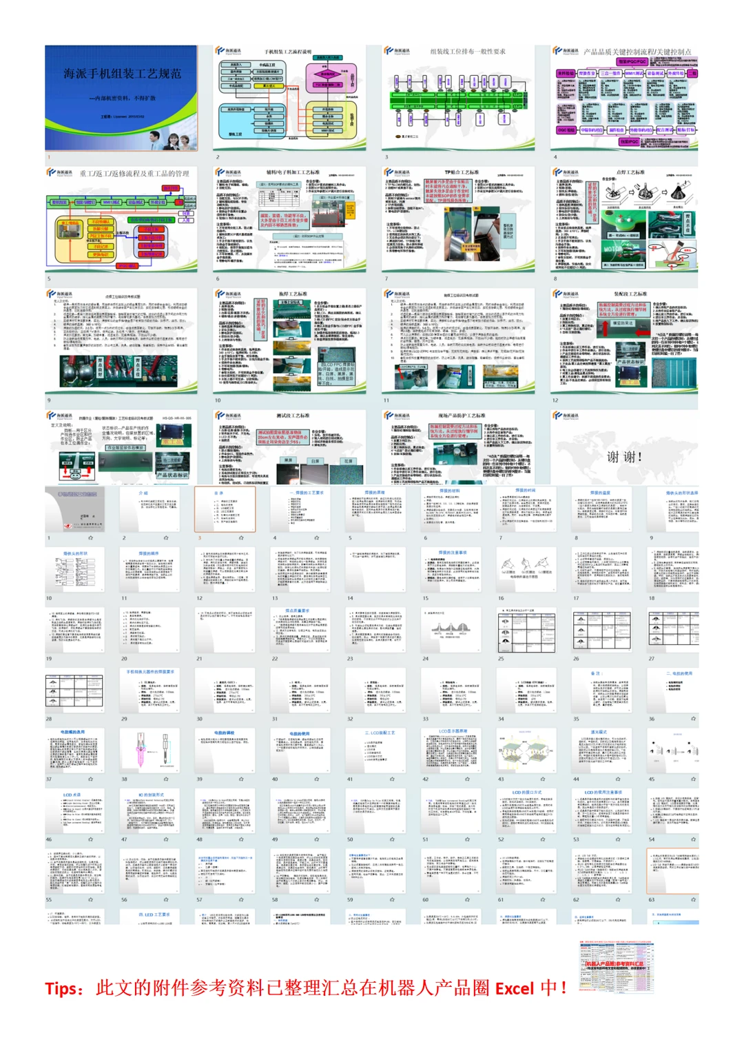 手机生产工艺知识汇总