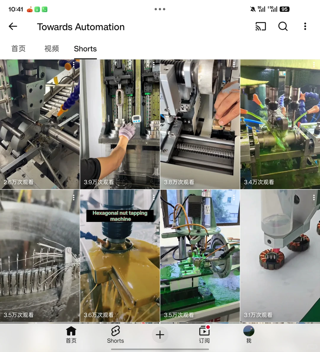 YouTube正在悄悄变成机械设备厂商的小展会