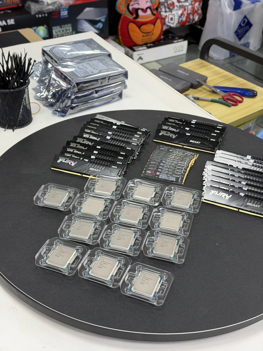 i9 14900KF+5070ti 公司采购交单13台整机