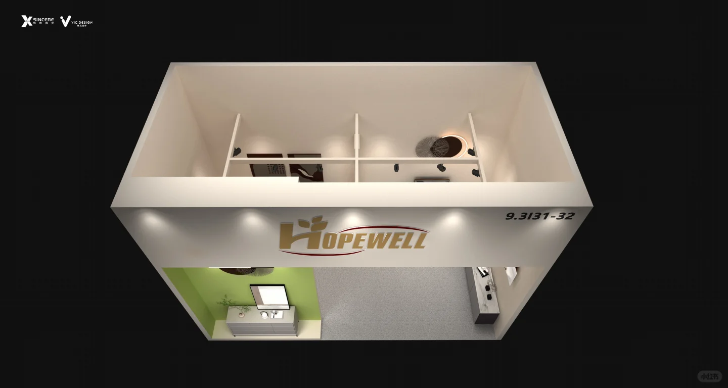 2025广交会展台设计—18平特装展位