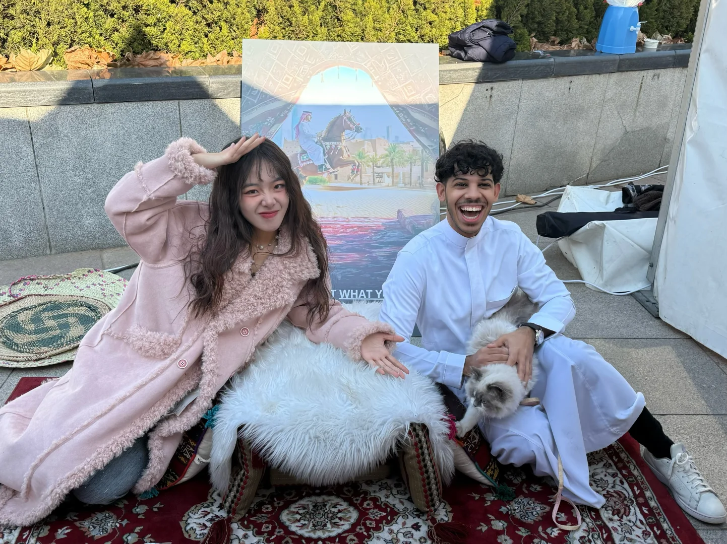 在北理的国际文化交流节疯狂集邮??