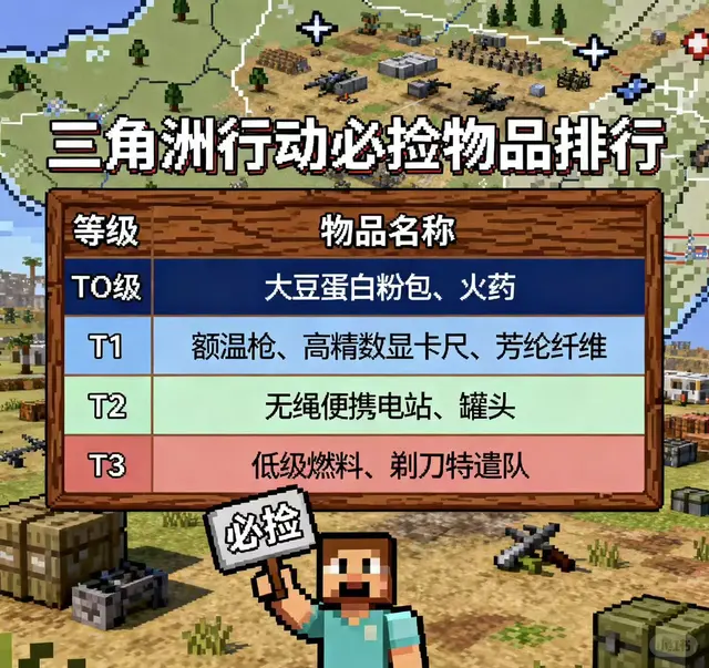 《三角洲行动 | 必捡物品强度榜》